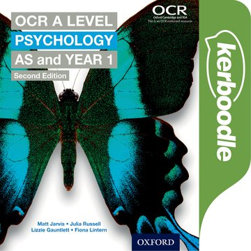 OCR A Level Psychology AS and Year 1 Kerboodle Book