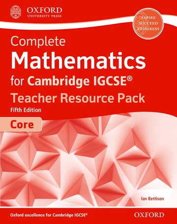 Complete Mathematics for Cambridge IGCSE Teacher Resource Pack (Core)