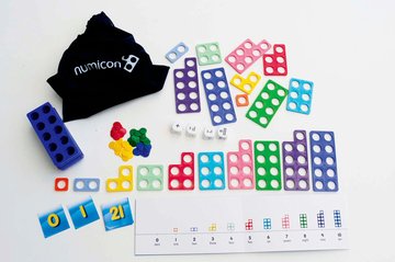 Numicon: Homework Activities Intervention Resource - 'Maths Bag' of resources per pupil
