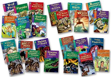 Oxford Reading Tree TreeTops Myths and Legends: Levels 10-17: Singles Pack