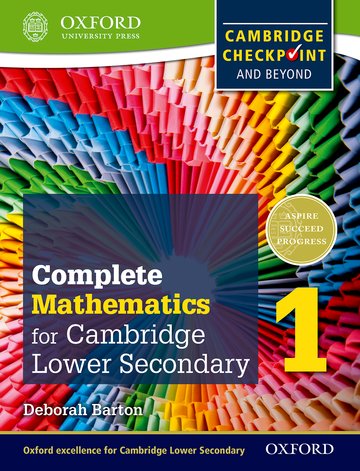complete mathematics for cambridge lower secondary 1 oxford