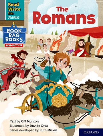 Read Write Inc. Phonics: The Romans (Grey Set 7 NF Book Bag Book 2)