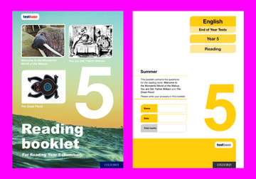 Year 5 summer english activity booklet answers image