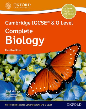 Cambridge IGCSE  O Level Complete Biology: Student Book Fourth Edition