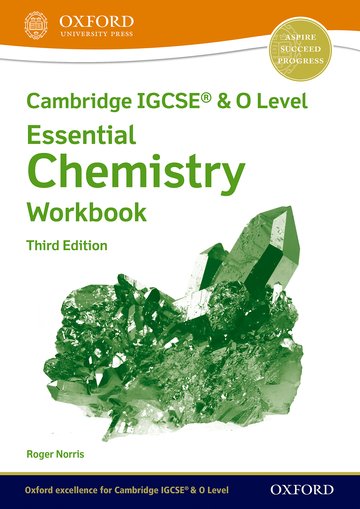 速くおよび自由な Cambridge IGCSE® Workbook Chemistry: Essential Level O & 学習