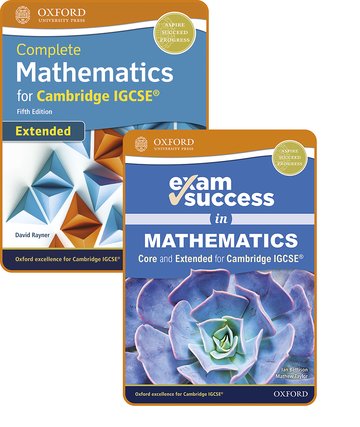 Complete Mathematics for Cambridge IGCSE (Extended): Student Book  Exam Success Guide Pack
