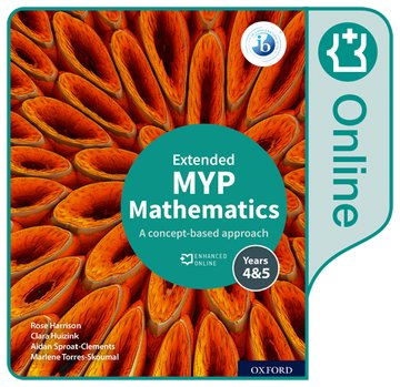 MYP Mathematics 45 Extended Enhanced Online Course Book