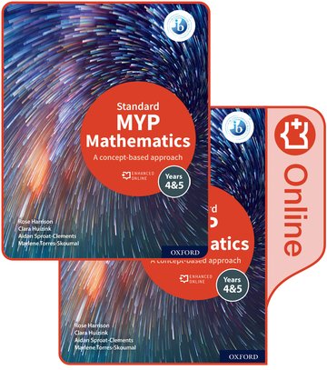 MYP Mathematics 45 Standard Print and Enhanced Online Course Book Pack