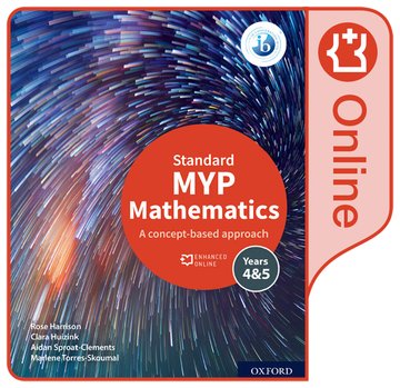 MYP Mathematics 45 Standard Enhanced Online Course Book