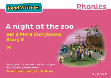 Read Write Inc. Phonics: A night at the zoo (Pink Set 3 More Storybook 5)