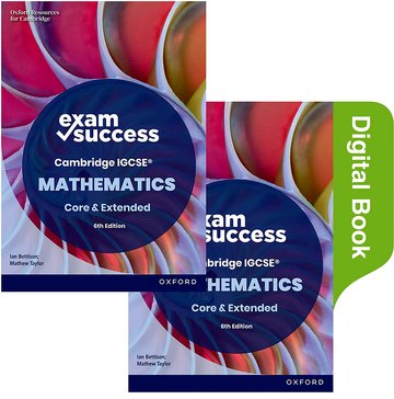 Cambridge IGCSE Mathematics: Exam Success Second Edition (Print  Digital Book)