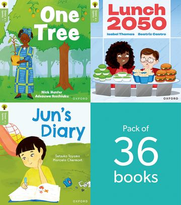 Oxford Reading Tree Green Sparks: Level 6: LEVEL 6 PACK of 36