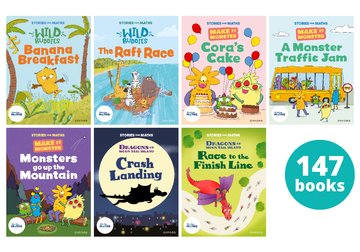 Stories for Maths: Super Easy Buy Pack YR-Y2/P1-P3 (147 book pack)