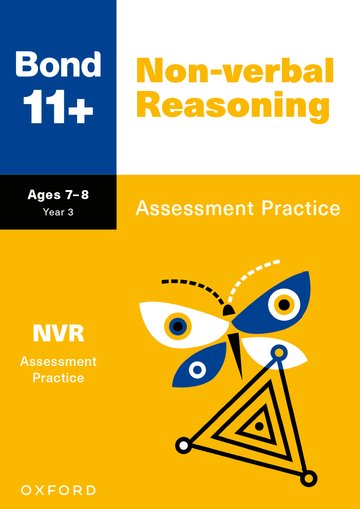 Bond 11+ Non-verbal Reasoning Assessment Practice Age 7-8
