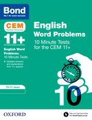 Bond 11+: CEM English Word Problems 10 Minute Tests