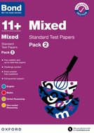 Bond 11+: Bond 11+ Mixed Standard Test Papers: Pack 2