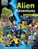 Project X <i>Alien Adventures</i>: Dark Blue Dark Red + Book Bands, Oxford Levels 15-20: Companion 4 Pack of 6
