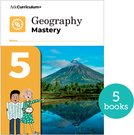 Geography Mastery: Geography Mastery Pupil Workbook 5 Pack of 5